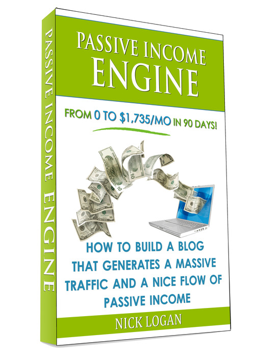 Product picture Passive Income Engine - From 0 To $1,735/mo in 90 Days!